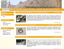 Tablet Screenshot of mariengymnasium-jever.de